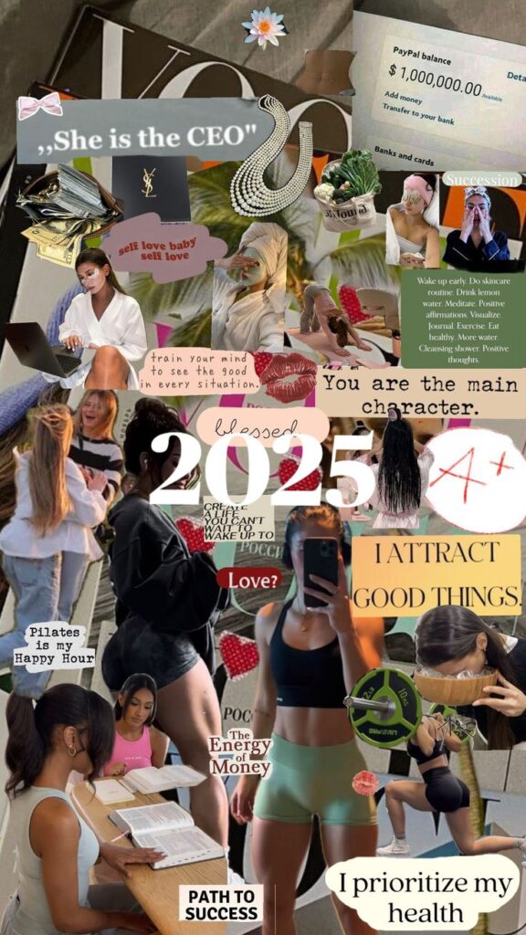 2025 Vision Board Manifestation