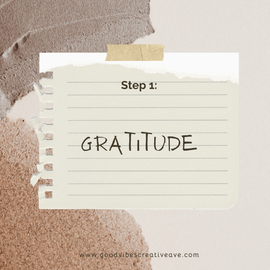 Focus on gratitude