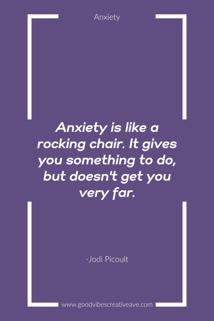 Anxiety management quotes