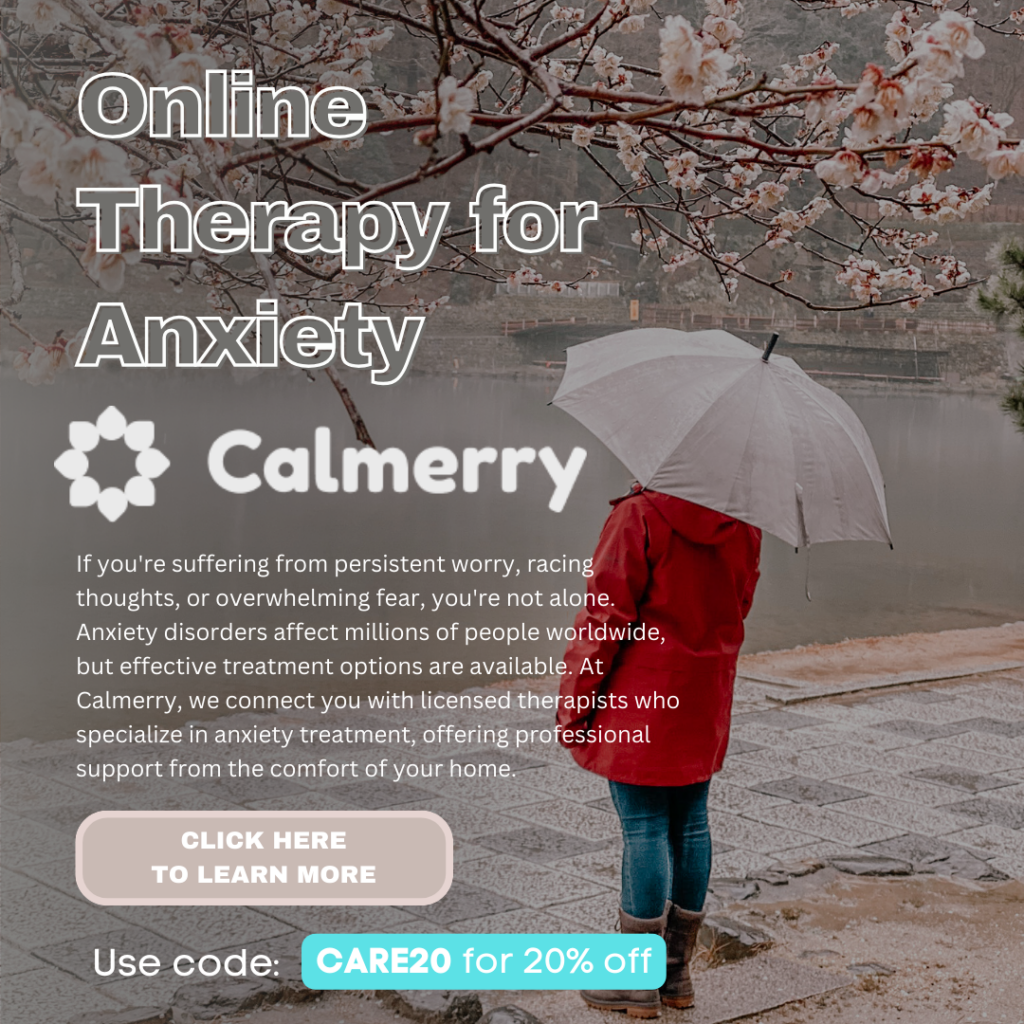 Calmerry Online Therapy For anxiety