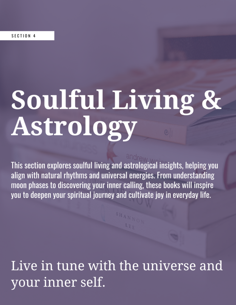 Soulful Living & Astrology Books